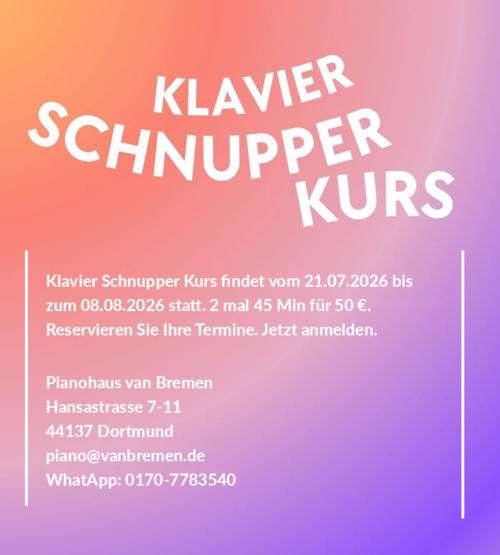  Spiel mich – Klavier in der Dortmunder Innenstadt